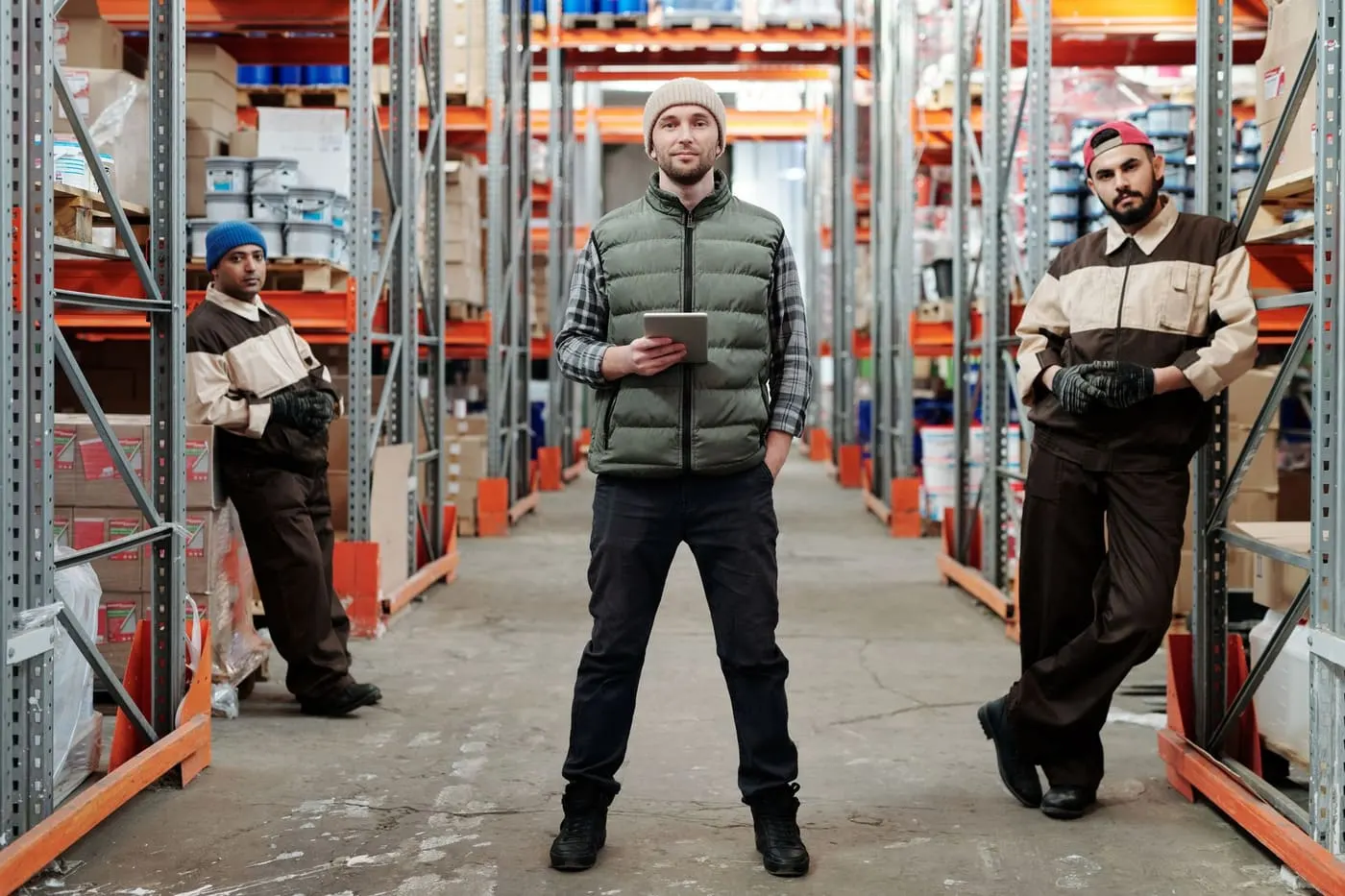 Optimisation de la logistique avec une solution IA secteur.