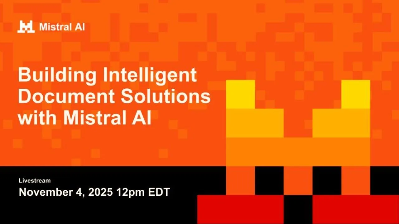 Vignette de la vidéo Mistral AI sur les solutions documentaires intelligentes