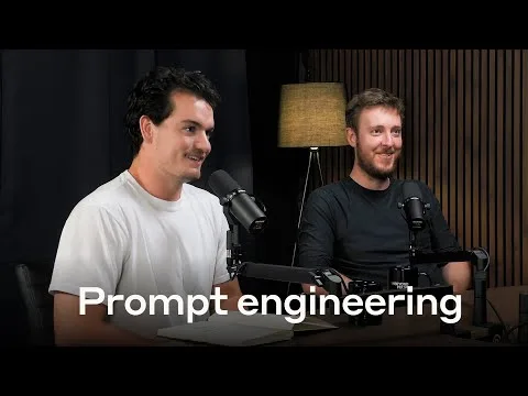 Quatre membres de l'équipe Anthropic en table ronde dans la vidéo AI prompt engineering: A deep dive
